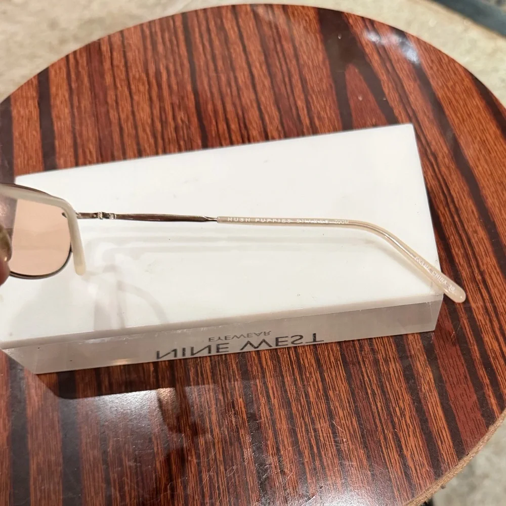 Hush‎ Puppies Tan Oval Glasses Ken mark zoom 49 17 135 BR